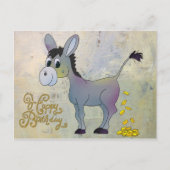 Goldesel Postkarte (Vorderseite)