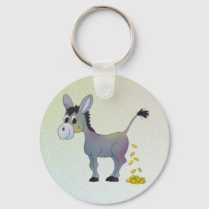 Goldesel Schlüsselanhänger