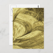 Goldfäden Postkarte (Vorne/Hinten)