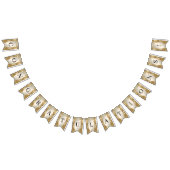 Goldfahne für Verzierte Blumenjagd Wimpelkette (Alle)