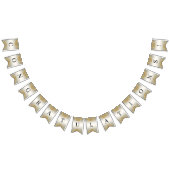 Goldfahne für Verzierte Jagd Wimpelkette (Alle)