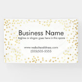 Goldfahne im Freien- Handwerks-Show-Fahne Banner (Horizontal)