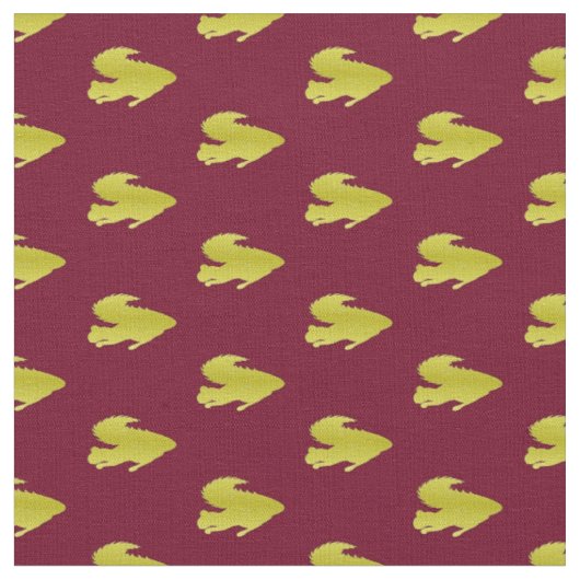 Goldfalke Stoff (Nahaufnahme)