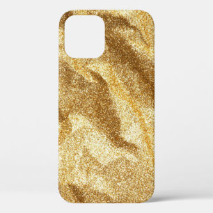 Goldfaltenpapier mit abstraktem Hintergrund.go Case-Mate iPhone Hülle