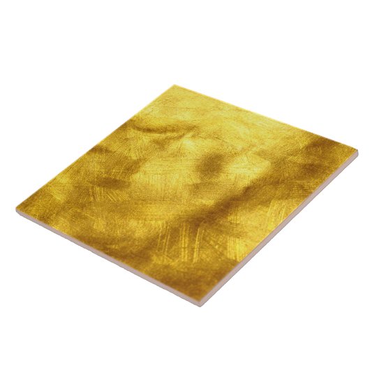 Goldfarbe Fliese (Seite)