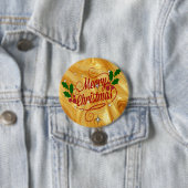 Goldfarbe, Frohe Weihnachten, Button (Beispiel)