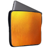 Goldfarbe oder Folie auf der Wandtextur Hintergrun Laptopschutzhülle (Vorne Rechts)