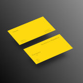 Goldfarbe Visitenkarte