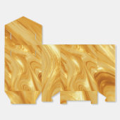 Goldfarben, goldschimmernd geschenkschachtel (Ungefaltet)