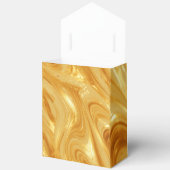 Goldfarben, goldschimmernd geschenkschachtel (Offen)
