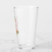 Goldfarben-Monogramm-Buchstaben L Glas (Links)