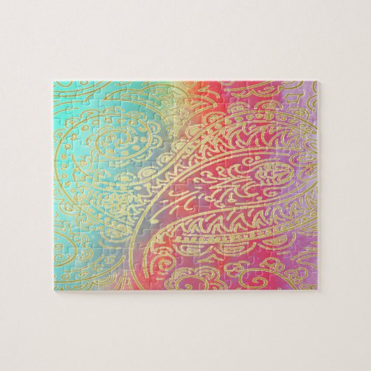 Goldfarben Puzzle (Horizontal)