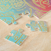 Goldfarben Puzzle (Seite)