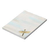 Goldfarbendrachenfliegen Notizblock (Rotiert)