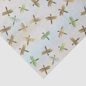 Goldfarbendrachenfliegen Seidenpapier (Ausschnitt)