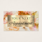 goldfarbene Aquarellfarben-Imitate (Vorderseite)