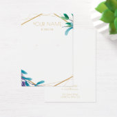 Goldfarbene Ohrring-Anzeigetafel (Schreibtisch)