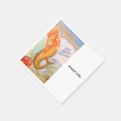 goldfarbene Papierservietten (Ecke)