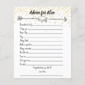 goldfarbene Punkte - Ratschläge für den Abschluss Flyer (Hinten)