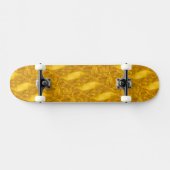 Goldfarbene Skateboard (Horizontal)