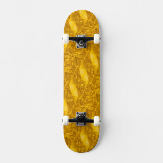 Goldfarbene Skateboard