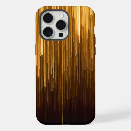 Goldfarbene Tasche iPhone Hülle (Rückseite)