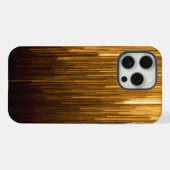 Goldfarbene Tasche iPhone Hülle (Rückseite (Horizontal))