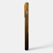 Goldfarbene Tasche iPhone Hülle (Linke Seite)