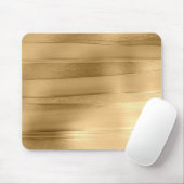 goldfarbene Textur metallisch stilvoll Mousepad (Mit Mouse)