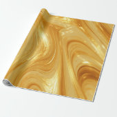 Goldfarbener Schimmer Geschenkpapier (Ungerollt)