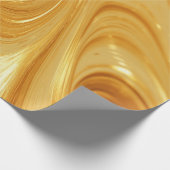 Goldfarbener Schimmer Geschenkpapier (Ecke)