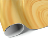 Goldfarbener Schimmer Geschenkpapier (Rolleneckpunkt)