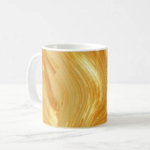 Goldfarbener Schimmer Kaffeetasse