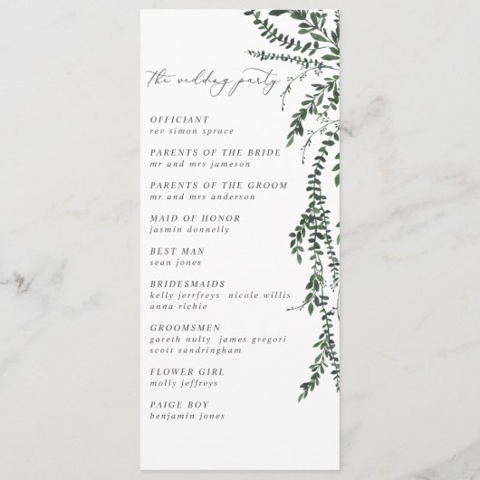 goldfarbenes Aquarell Programm (Rückseite)