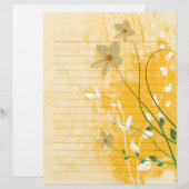 goldfarbenes, modernes Designpapier (Vorne/Hinten)
