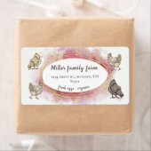 goldfarbenes, rosa, modernes Eierkarton (Insitu)