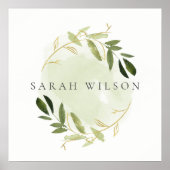 Goldfarbenkrez Poster (Vorne)