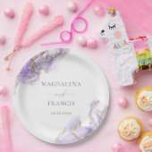 Goldfarbenplatte Pappteller (Party)