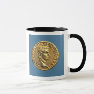 Goldfarbig von Caligula ohne Kopfbedeckung Tasse