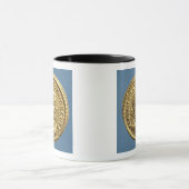 Goldfarbig von Constantius I Caesar Augustus Tasse (Zentrum)