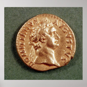 Goldfarbig von Domitian Poster