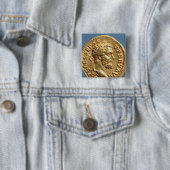 Goldfarbig von Septimius Severus Button (Beispiel)