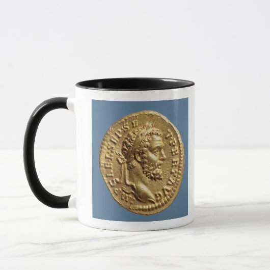 Goldfarbig von Septimius Severus Tasse (Links)