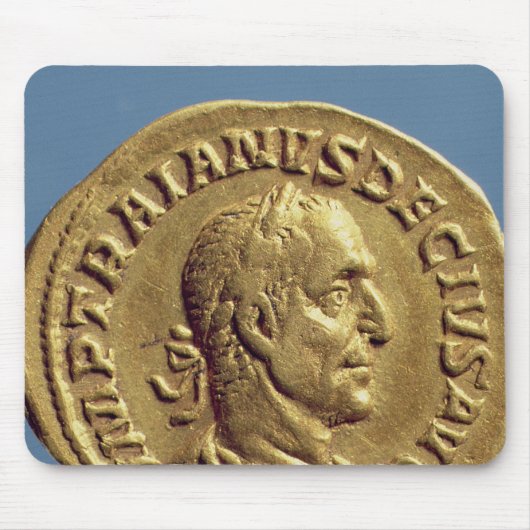 Goldfarbig von Trajan Decius Mousepad (Vorne)