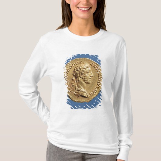 Goldfarbiger Fehlschlag von Commodus T-Shirt (Vorderseite)