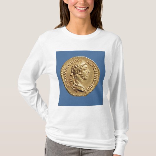 Goldfarbiger Fehlschlag von Commodus T-Shirt (Vorderseite)
