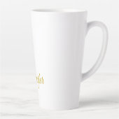 Goldfarbname professioneller minimalistischer mode milchtasse (Rechts)