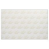 Goldfaser-Liebe Stoff (Fat Quarter (45,7 x 55,9 cm))