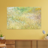 Goldfelder und Gras Leinwanddruck (Insitu (Wohnzimmer))