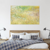 Goldfelder und Gras Leinwanddruck (Insitu (Schlafzimmer))